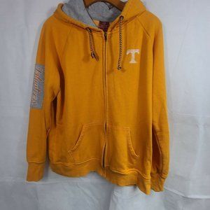 Colosseum Tennessee Volunteers Fleece Orange Gray Hoodie Women's Size X-Large